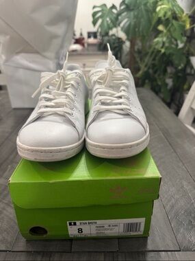 Adidas Mens' Kermit White Stan Smith Sneakers